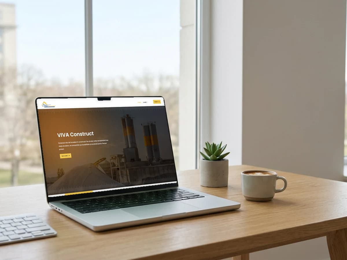 Previzualizare site ViVa Construct